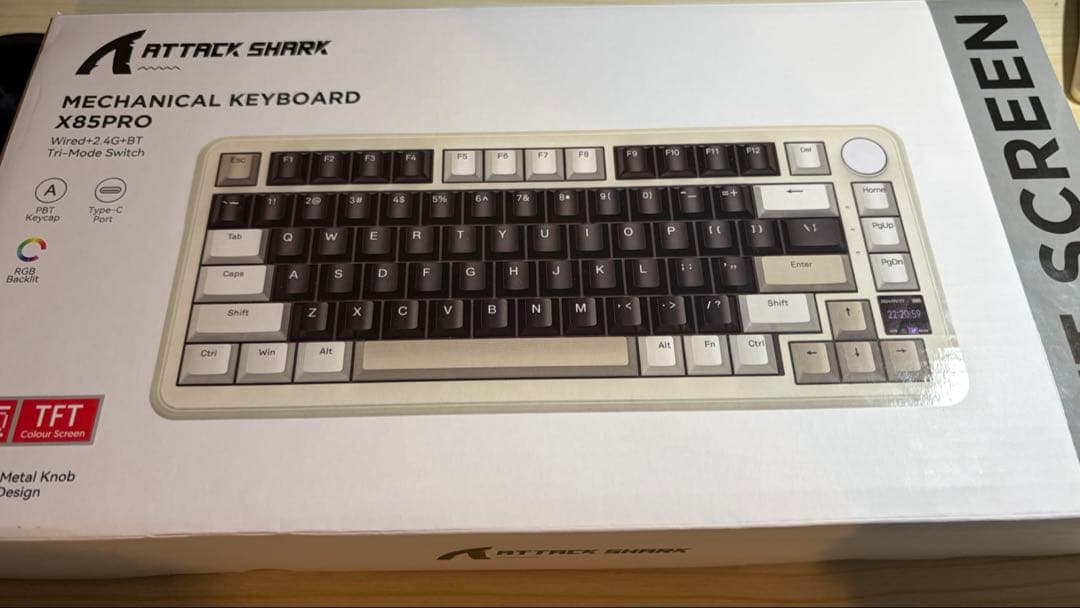 ATTACK SHARK X85PRO メカニカルキーボード