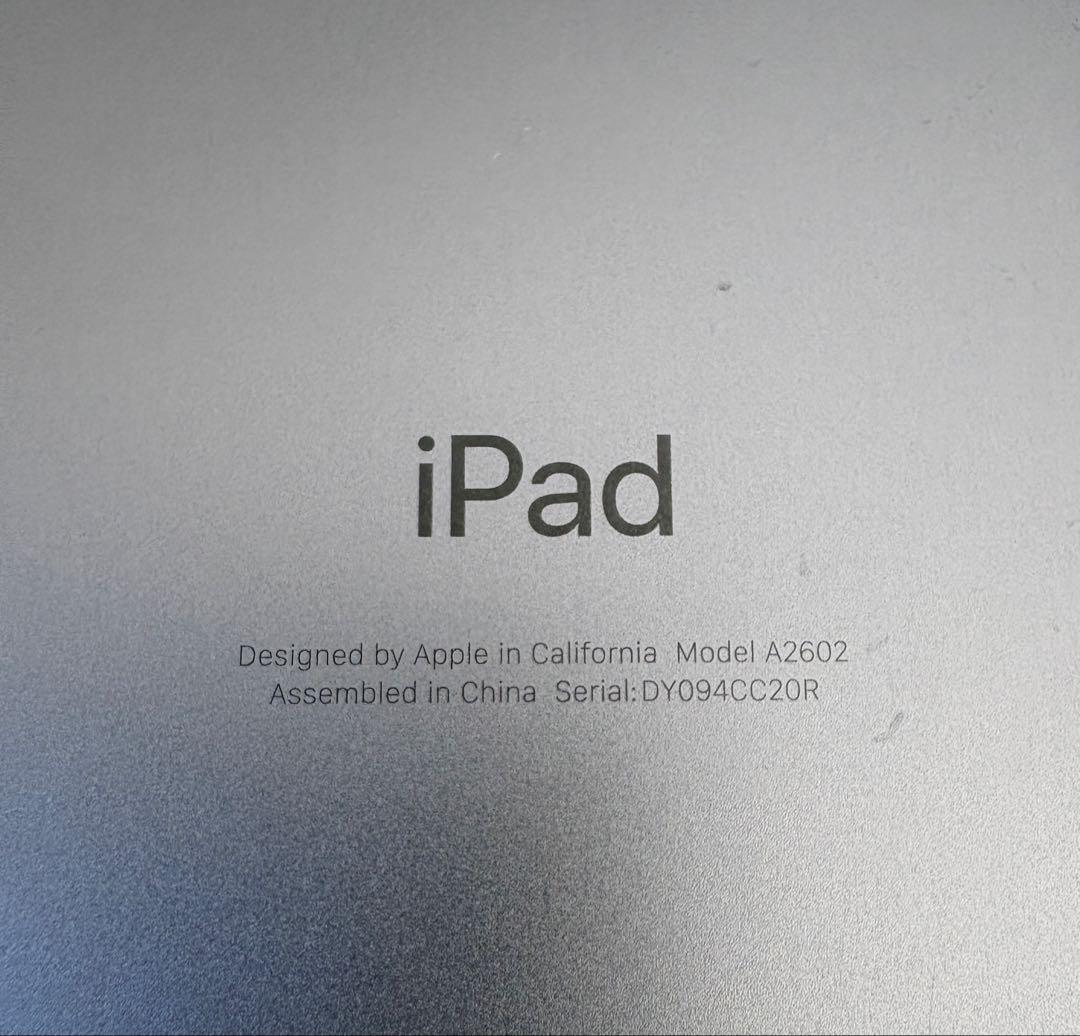iPad 第9世代 Wi-Fi A2602 スペースグレー 64GB
