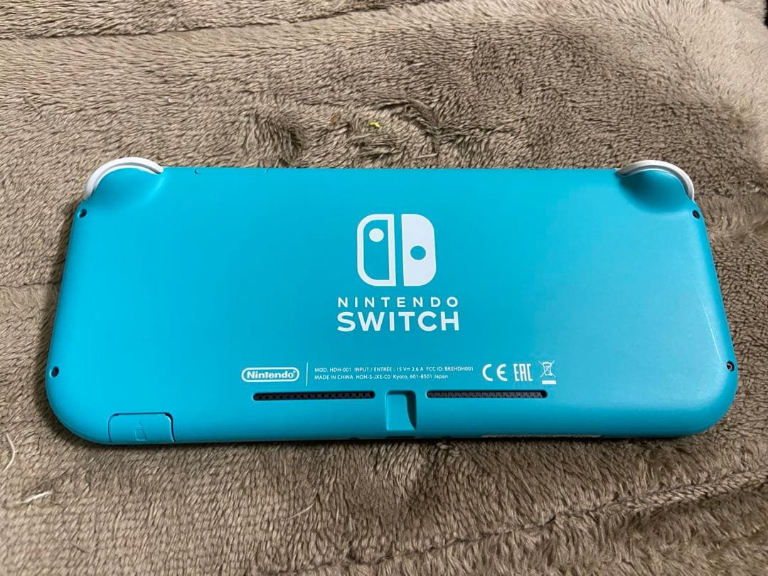 Nintendo Switch Lite ターコイズ 本体　ケース付き