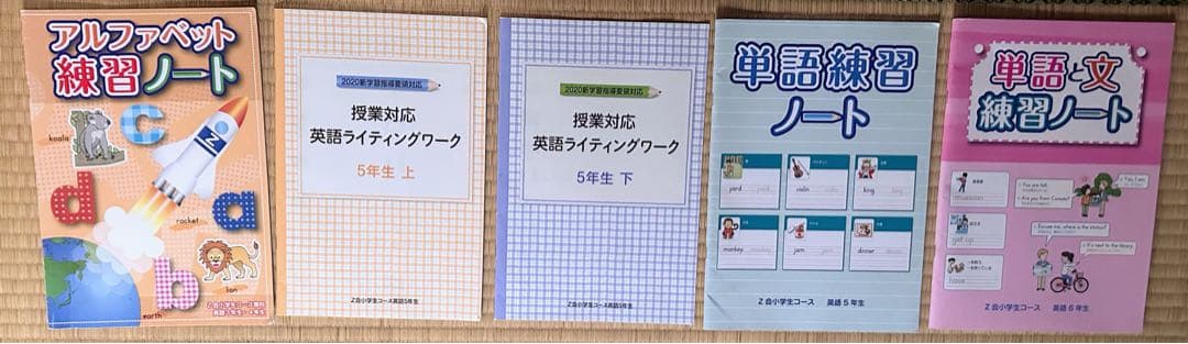 Z会 エブリスタディ 小4〜6 英語フルセット 音声ペン付き
