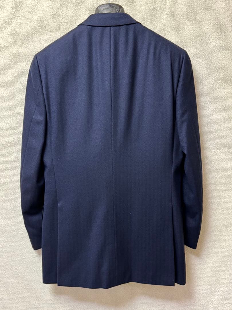 【120万円超級】Brioni 濃紺スーツ48 R Venticquattro