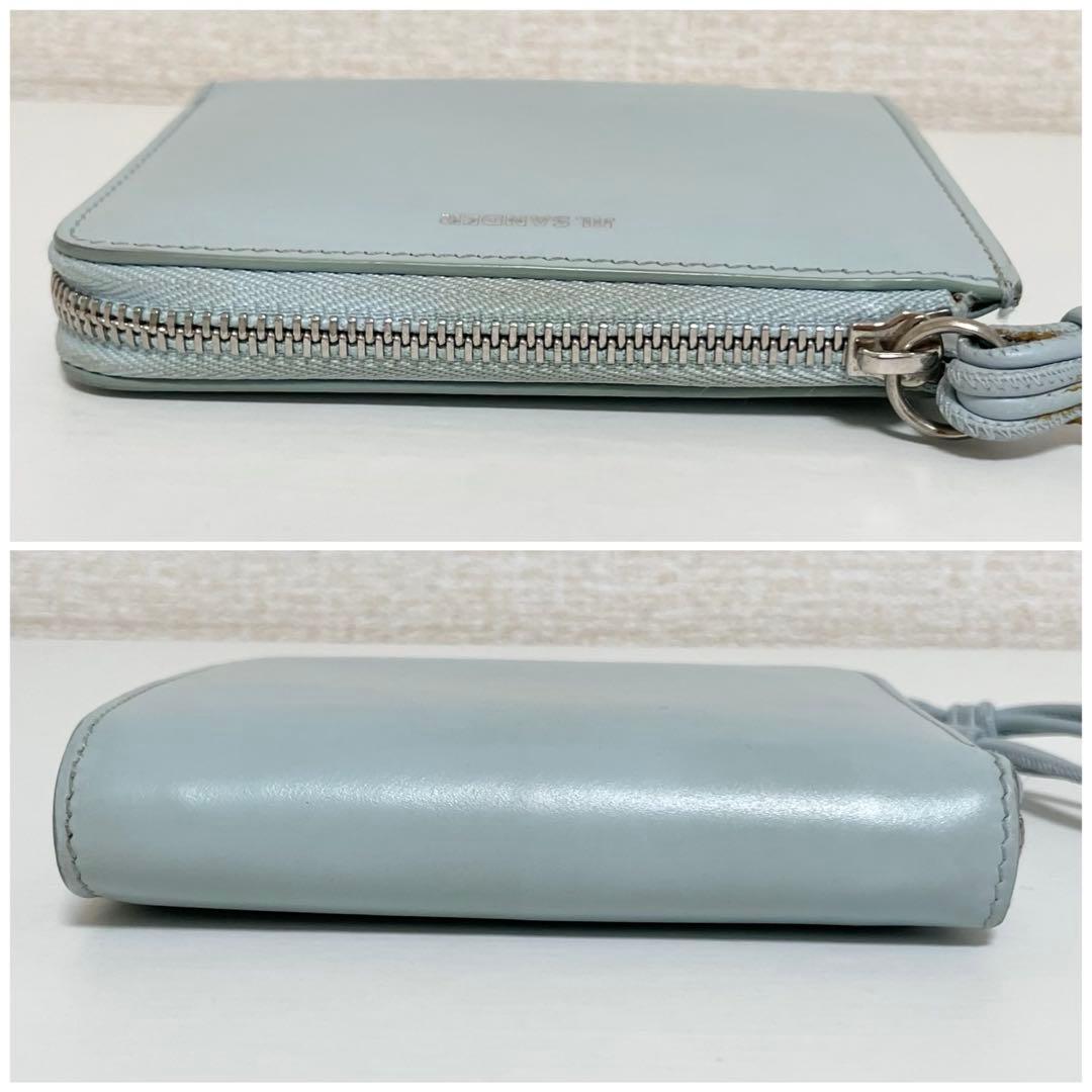 【早い者勝ち！】JIL SANDER 2つ折りウォレット　ライトブルー