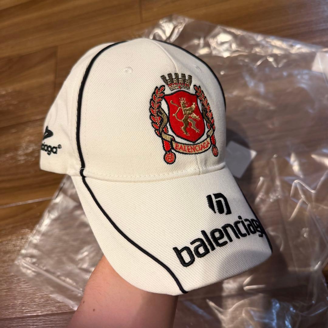 帽子 BALENCIAGA Logo-Embroidered Baseball Cap