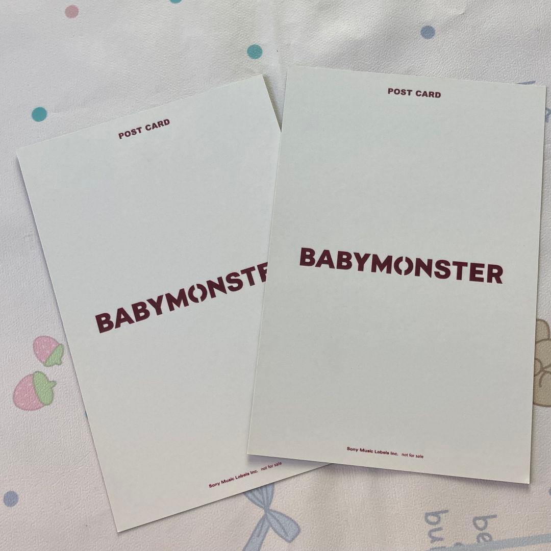 BABYMONSTER 5/11/12 FM B賞 ポストカード アサ 2枚