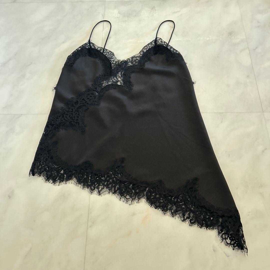 ZARA ZW COLLECTION レーストリムキャミソール　S