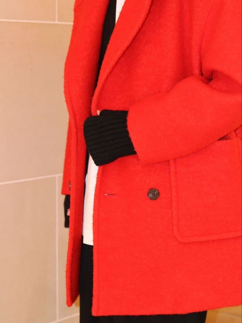 MACPHEE 24AW ブークレーボンディング ダブルブレストコート