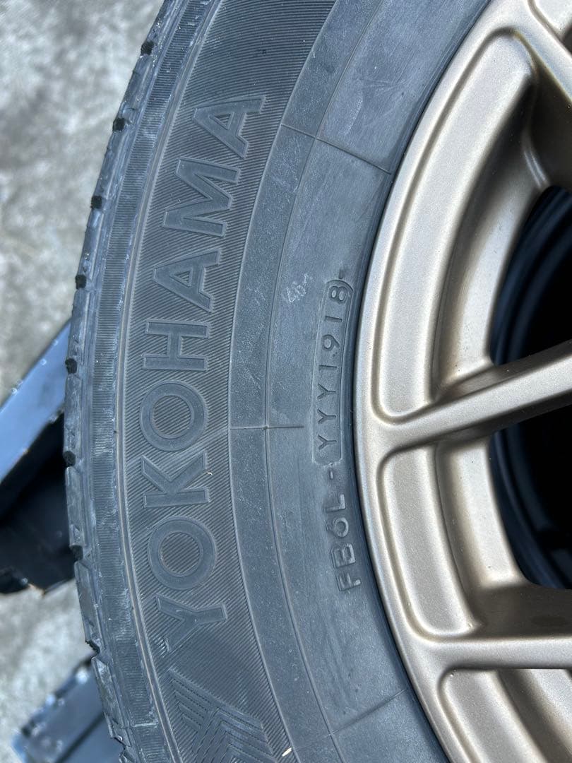 YOKOHAMA ゴールド 多スポークホイールセット