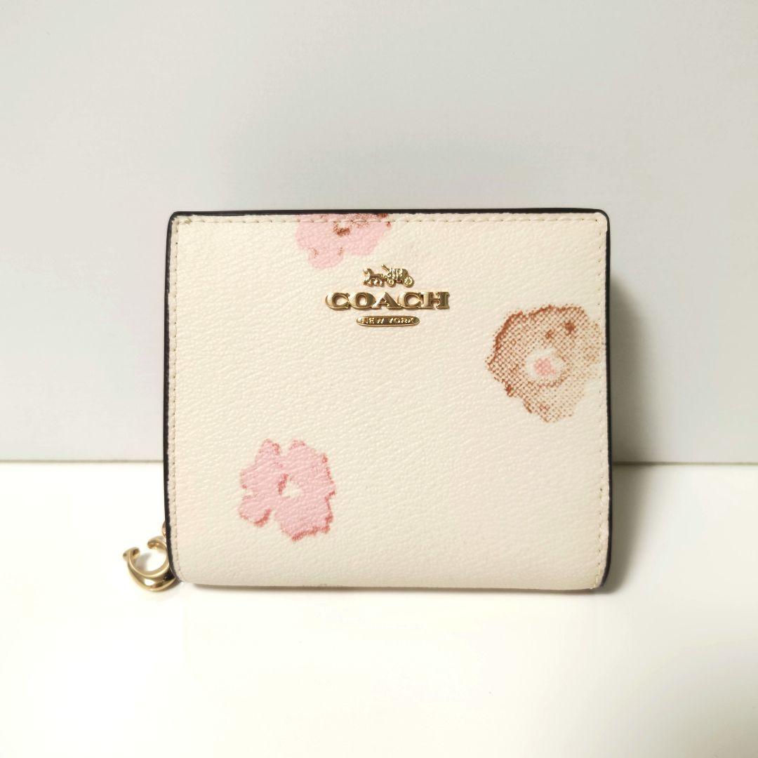 COACH(コーチ)　スナップウォレット・フローラルプリント
