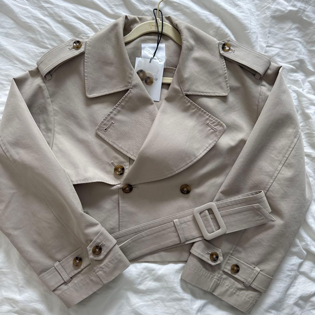 【herlipto】Brera Short Trench Coat