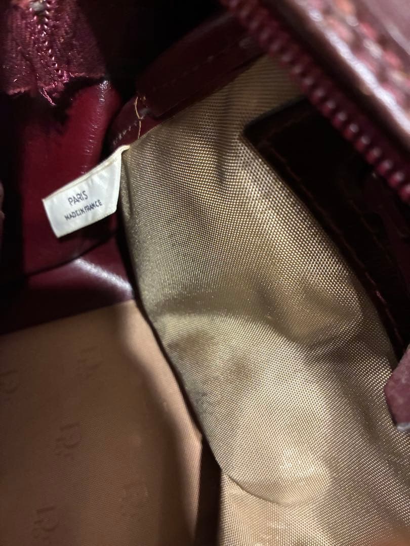 クリスチャン・ディオール Christian Dior)ボストンバッグ　ベージュ