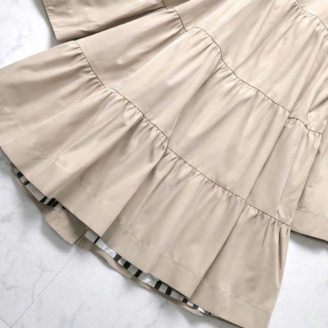 BURBERRY BLUE LABEL ティアード トレンチコート