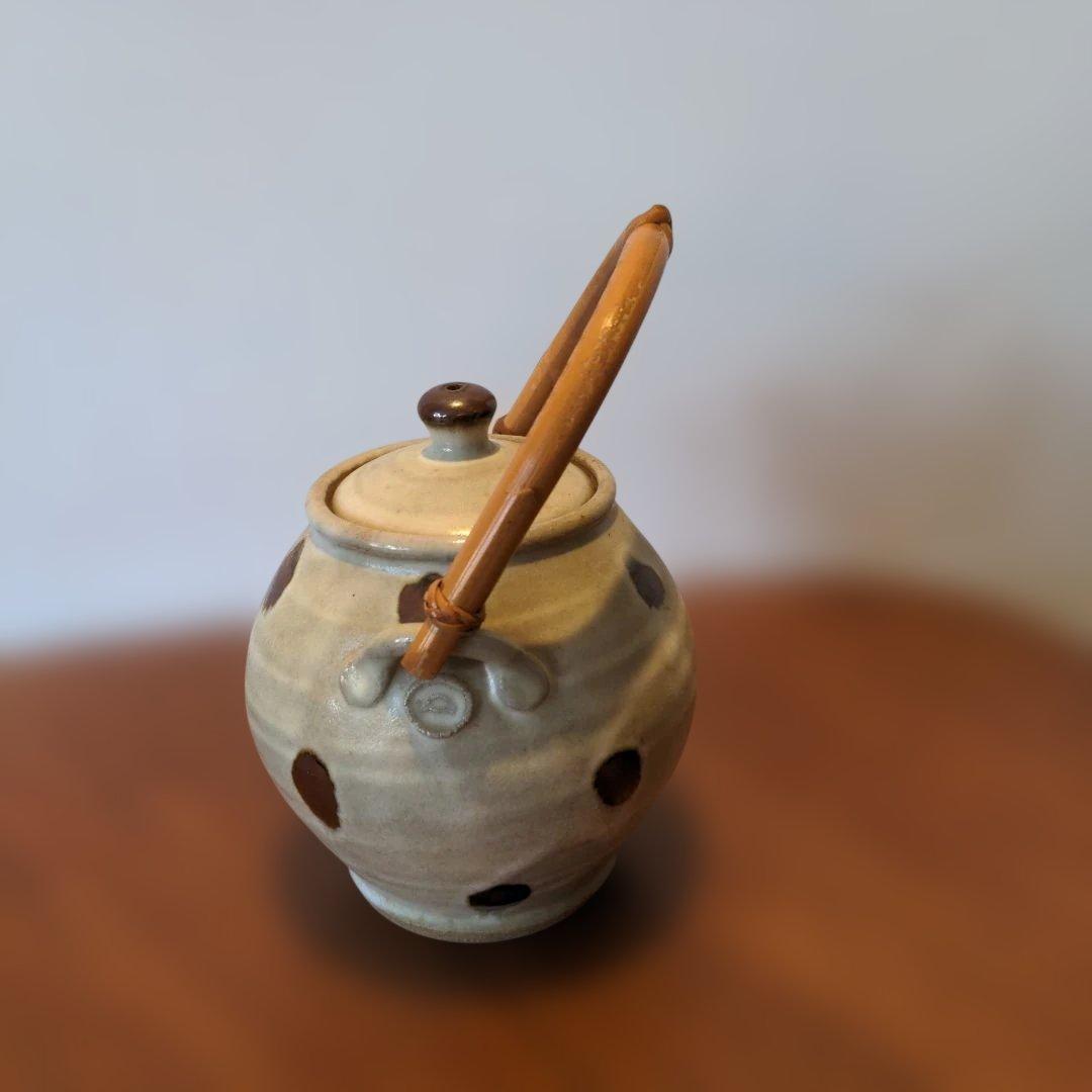 益子陶芸作家ハービーヤング氏の土瓶