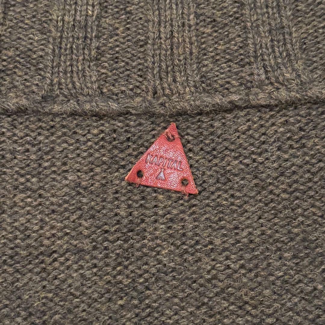 希少 KAPITAL キャピタル ニットケープ