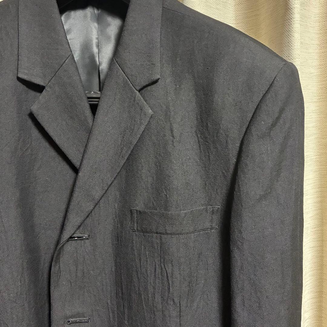 Y's for men セットアップ スーツ リネン ウール ブラック S