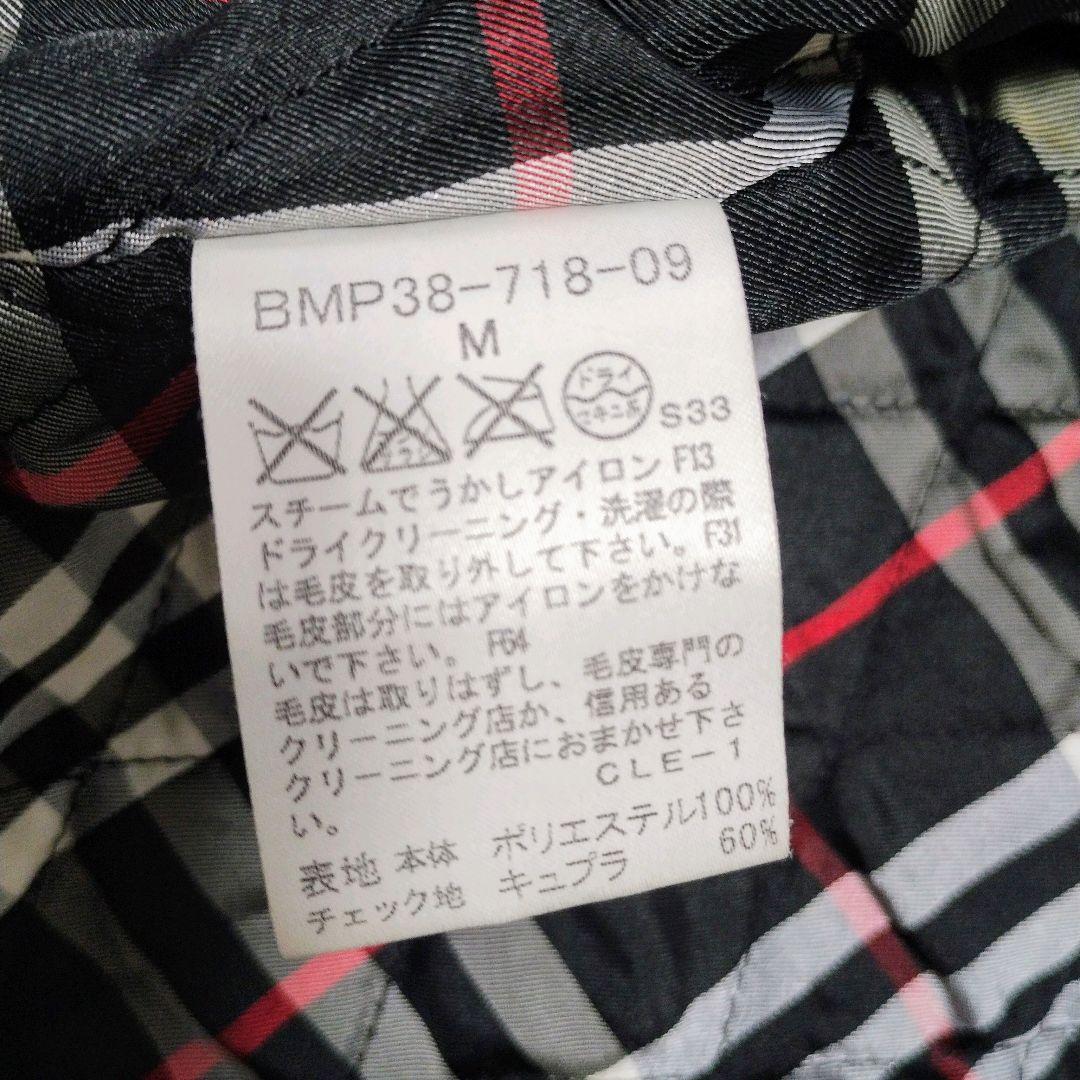 バーバリーブラックレーベル モッズコート ジャケット ノバチェック M