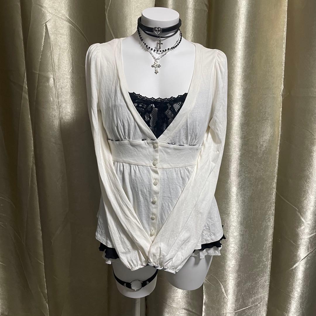 BURBERRY BLUE LABEL カーディガン フェアリーグランジ
