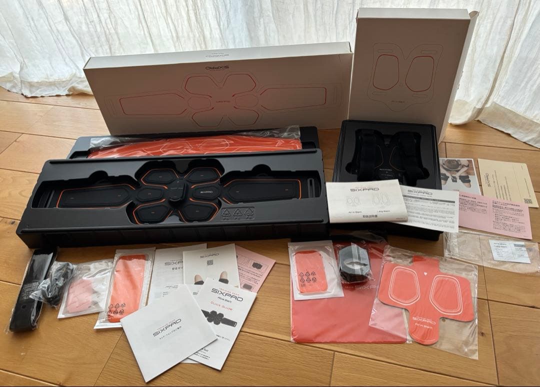 【週末価格❗️即発送】SIXPADフットフィットプラス&アブズベルト&アブズアーム