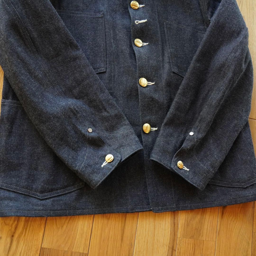 timewornclothing アットラスト カバーオール デニム ジャケット