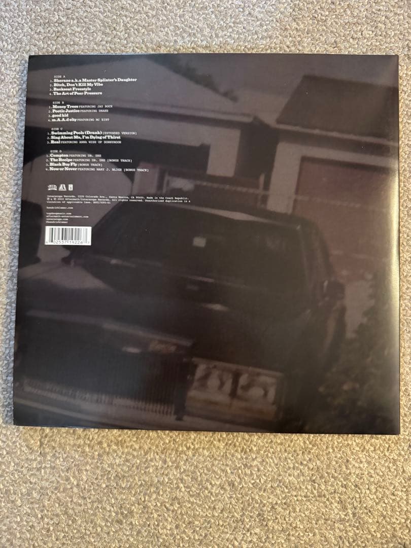 洋楽 Kendrick Lamar GOOD KID M.A.A.D CITY 2LP