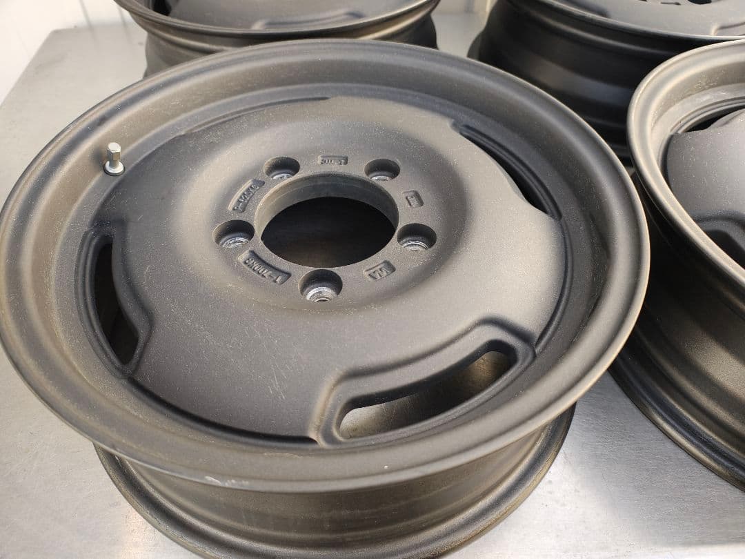 ①ジムニー用　JB64 APIO製ホイール 2本　アイアンブラック