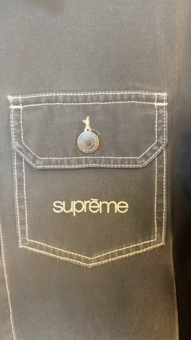 ジャケット・アウター Supreme Contrast Stitch Work Jacket M