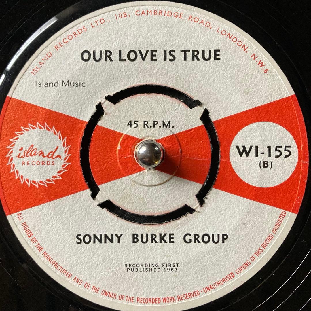 洋楽 SONNY BURKE GROUP - LIVE AND LET LIVE
