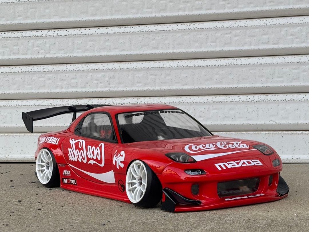 D-LIKE MAZDA rx-7 FD ラジコンボディ　塗装済未走行