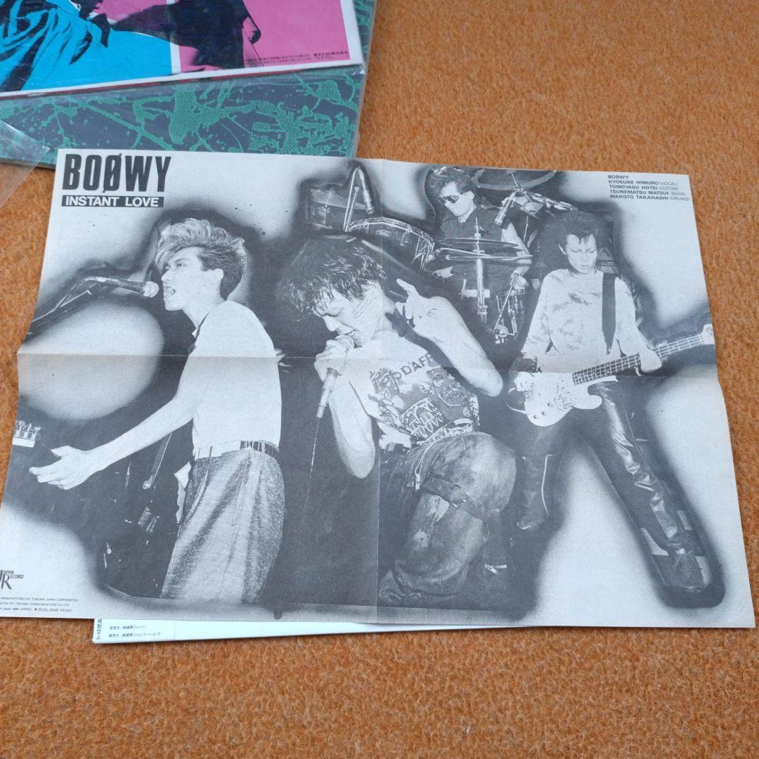 boowy GIGS JUST A HERO TOUR　他　レコード　氷室　布袋