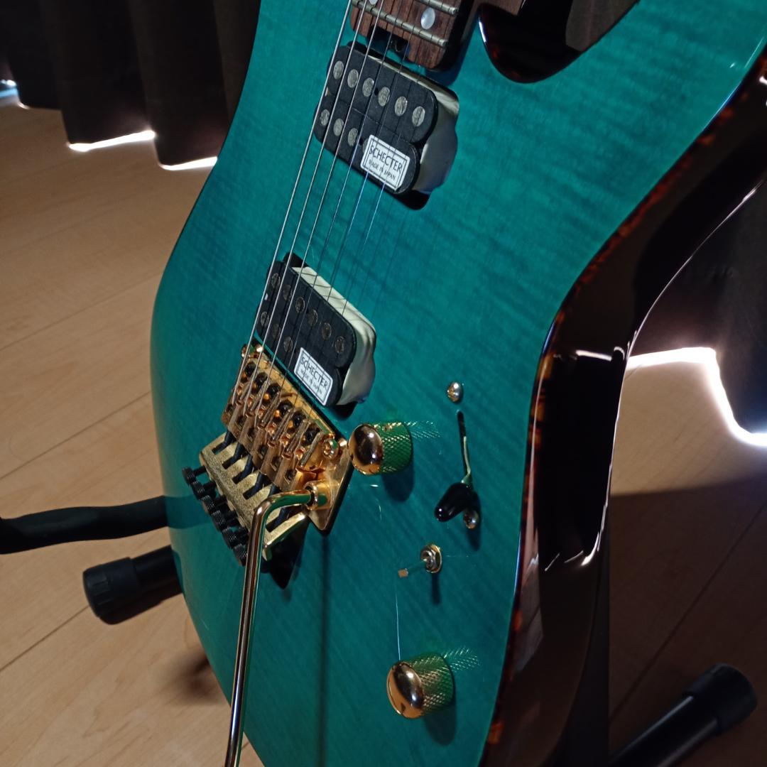 【極希少】SCHECTER NV-4-24-AL-FM/OGR/R 限定モデル