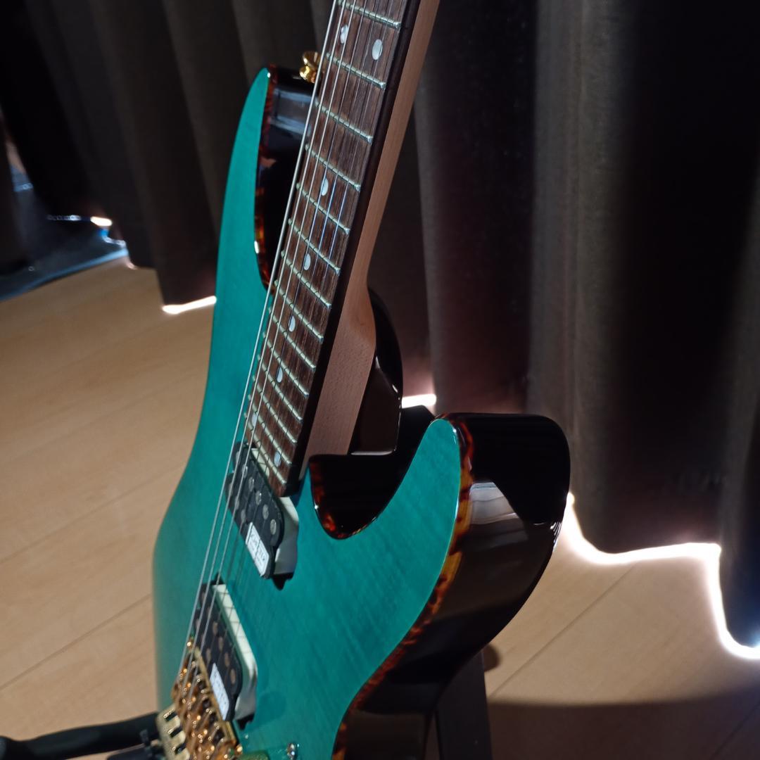 【極希少】SCHECTER NV-4-24-AL-FM/OGR/R 限定モデル