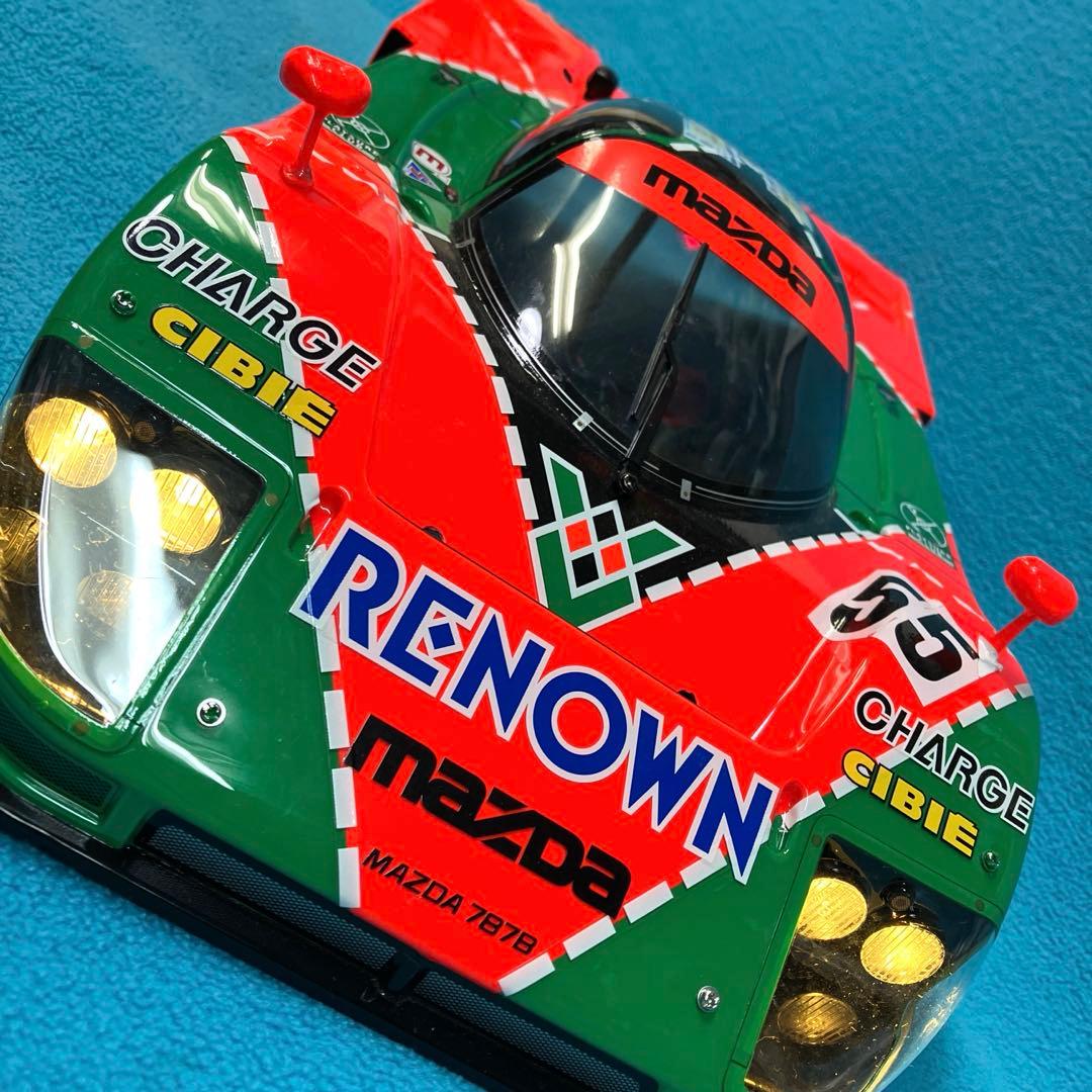 未走行　タミヤ RCカーボディ & タイヤ、ホイール　マツダ 787B
