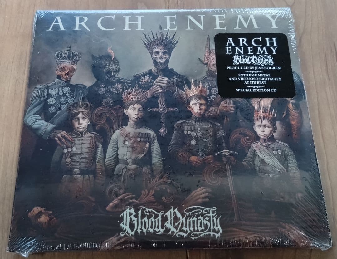 ARCH ENEMY アーチ・エネミー Blood Dynasty サイン入り