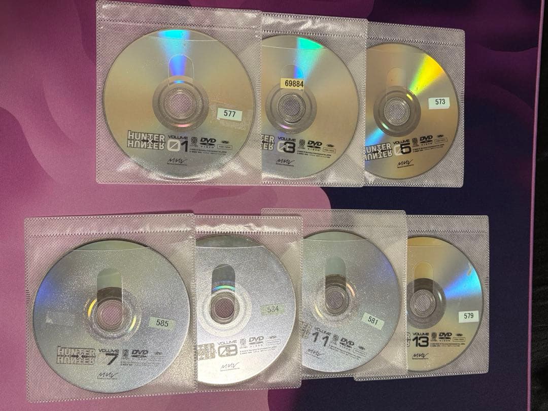 HUNTER×HUNTER 旧 DVD 全28巻 ハンター×ハンター レンタル落