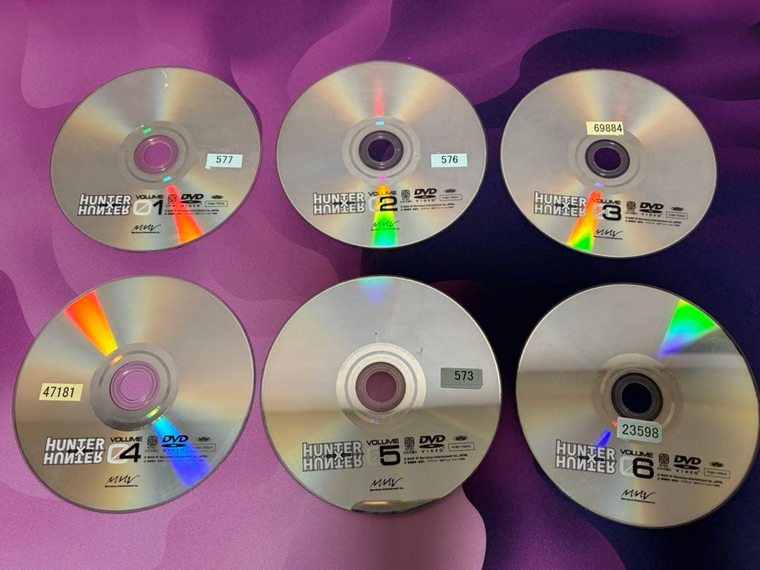 HUNTER×HUNTER 旧 DVD 全28巻 ハンター×ハンター レンタル落