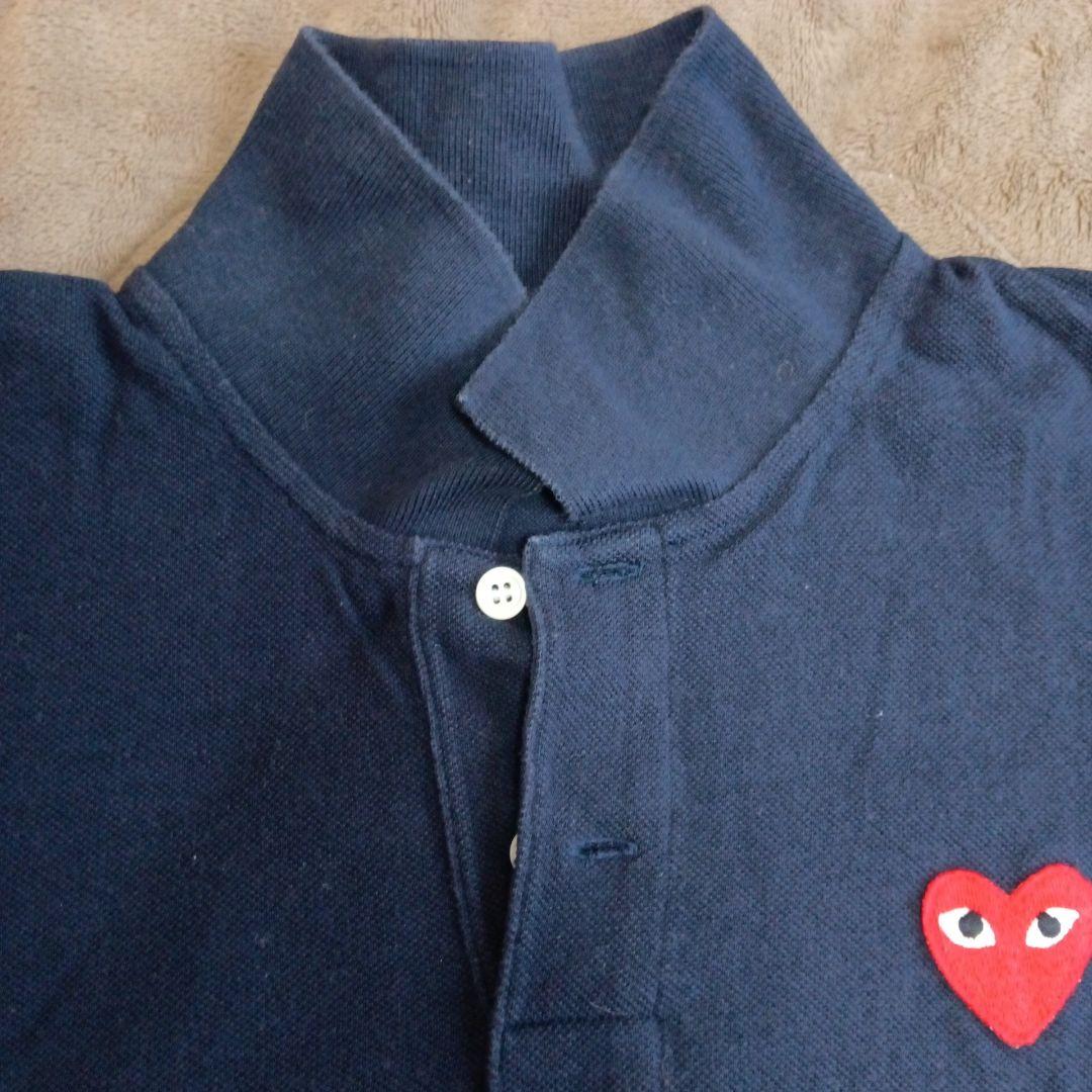 PLAY COMME des GARÇONS　ポロシャツ　М　ネイビー