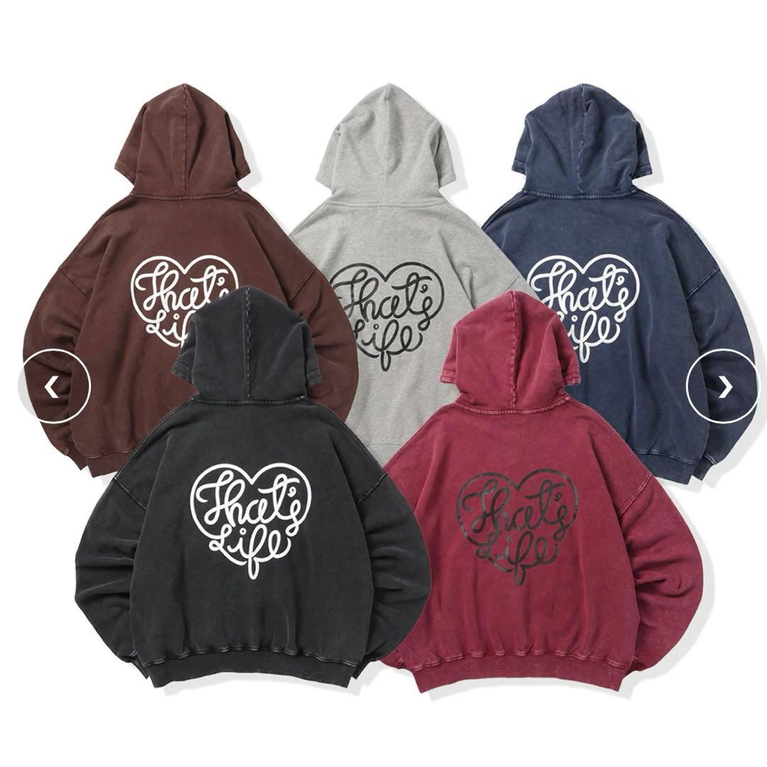 that's life ザッツライフ ジップパーカー ブラウン 完売品