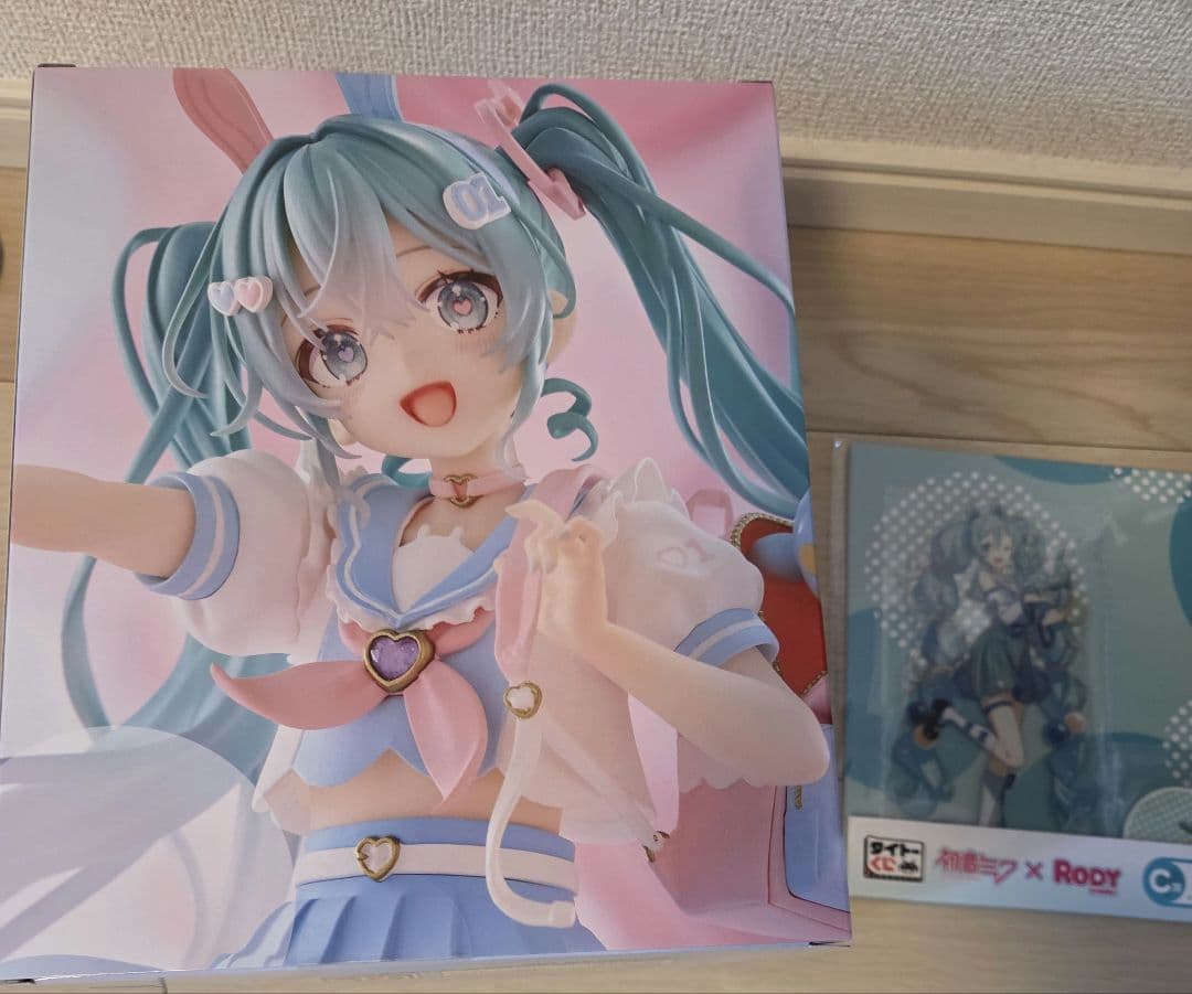 タイトーくじ 初音ミク RODY A賞フィギュア C賞クリアスタンド初音ミク②