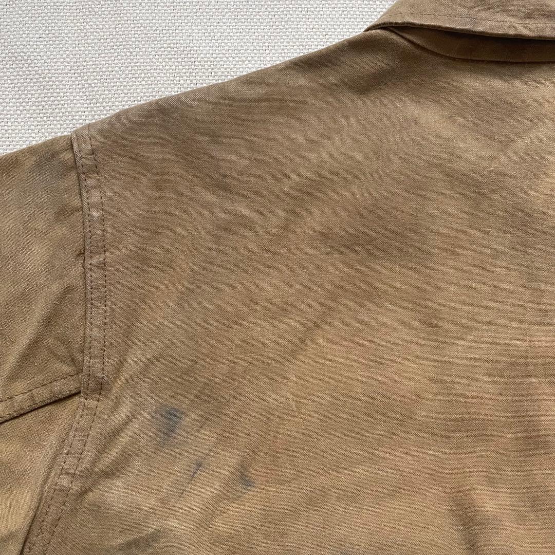 FILSON オイルティンクロス クルーザージャケット ダブルマッキーノ L