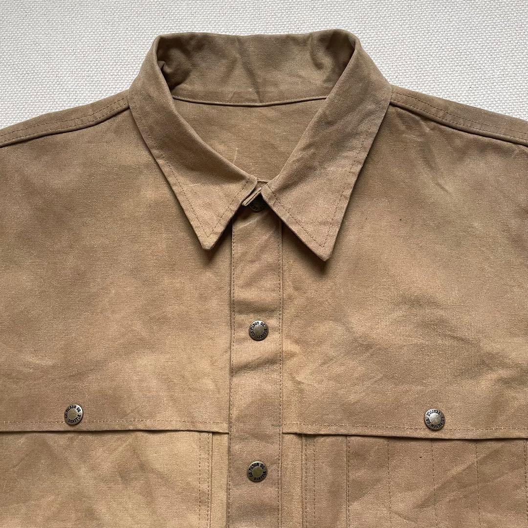 FILSON オイルティンクロス クルーザージャケット ダブルマッキーノ L