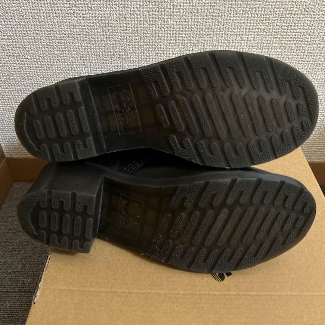 Dr.Martens クレメンシー 8ホール ヒールブーツ クリーム付き