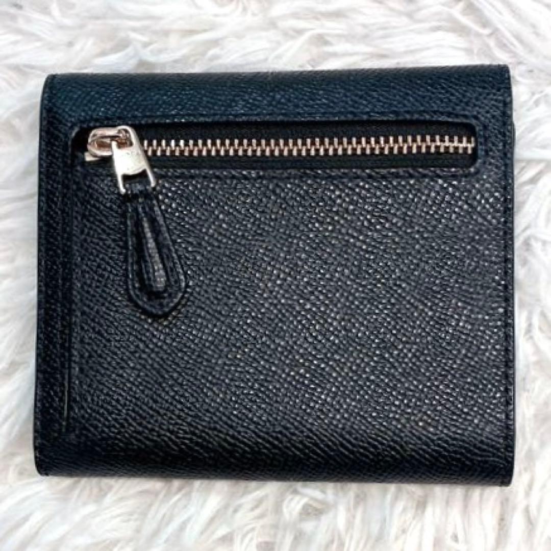 【美品】COACH 三つ折り財布　WYN SMALL WALLET 黒