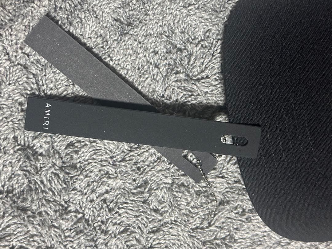AMIRI 黒 キャップ