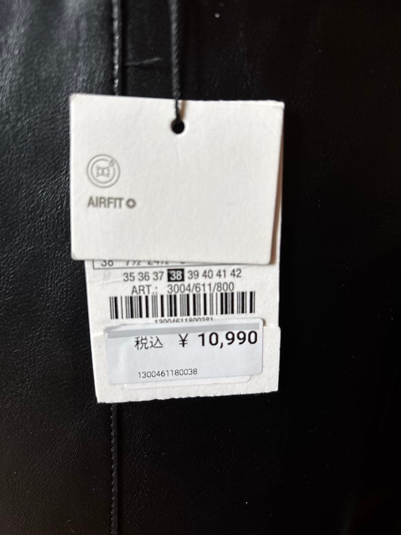【新品】ZARA ザラ ラテックスニーハイブーツ ロングブーツ 38(24.5)