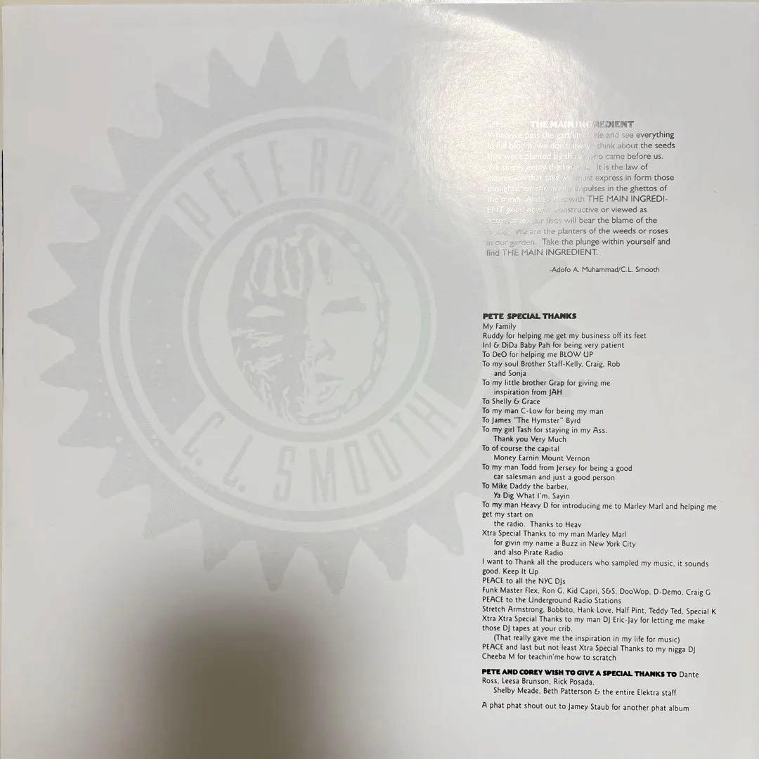洋楽 Pete Rock & CLSmooth The Main Ingredient