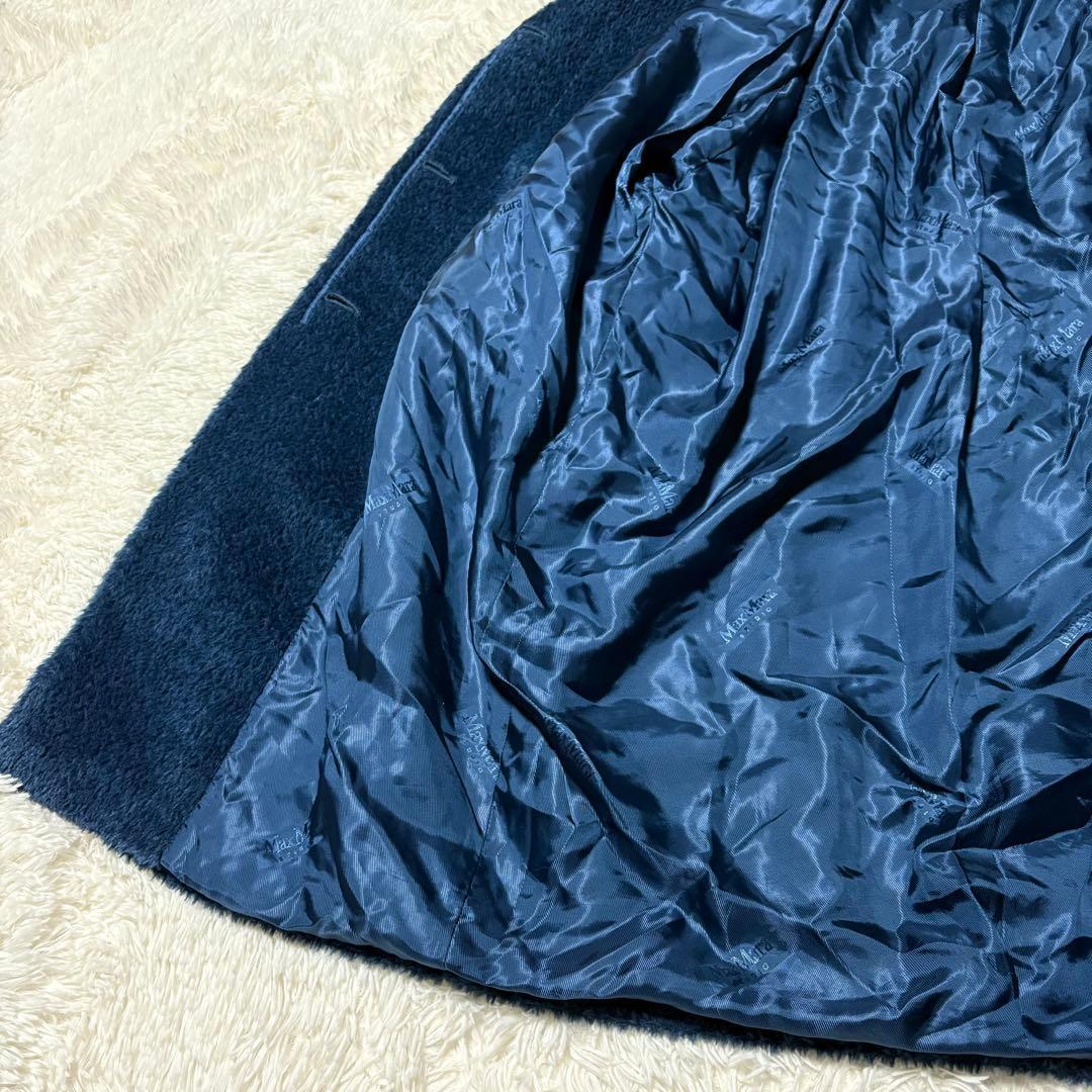 Max Mara Studio テディベア風ファーコート アルパカ 42