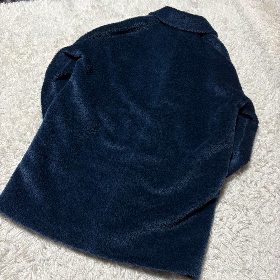Max Mara Studio テディベア風ファーコート アルパカ 42