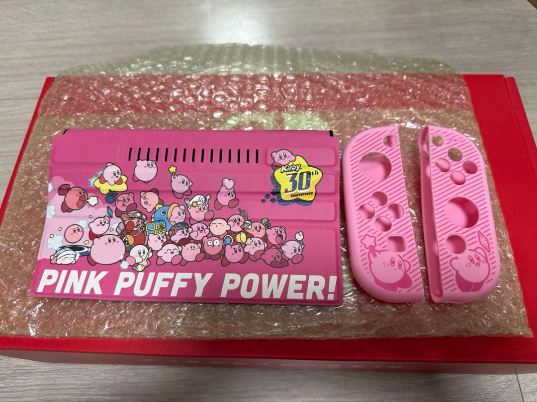 【動作確認済み】 Switch ネオンピンク ネオンオレンジ カービィ ケース付