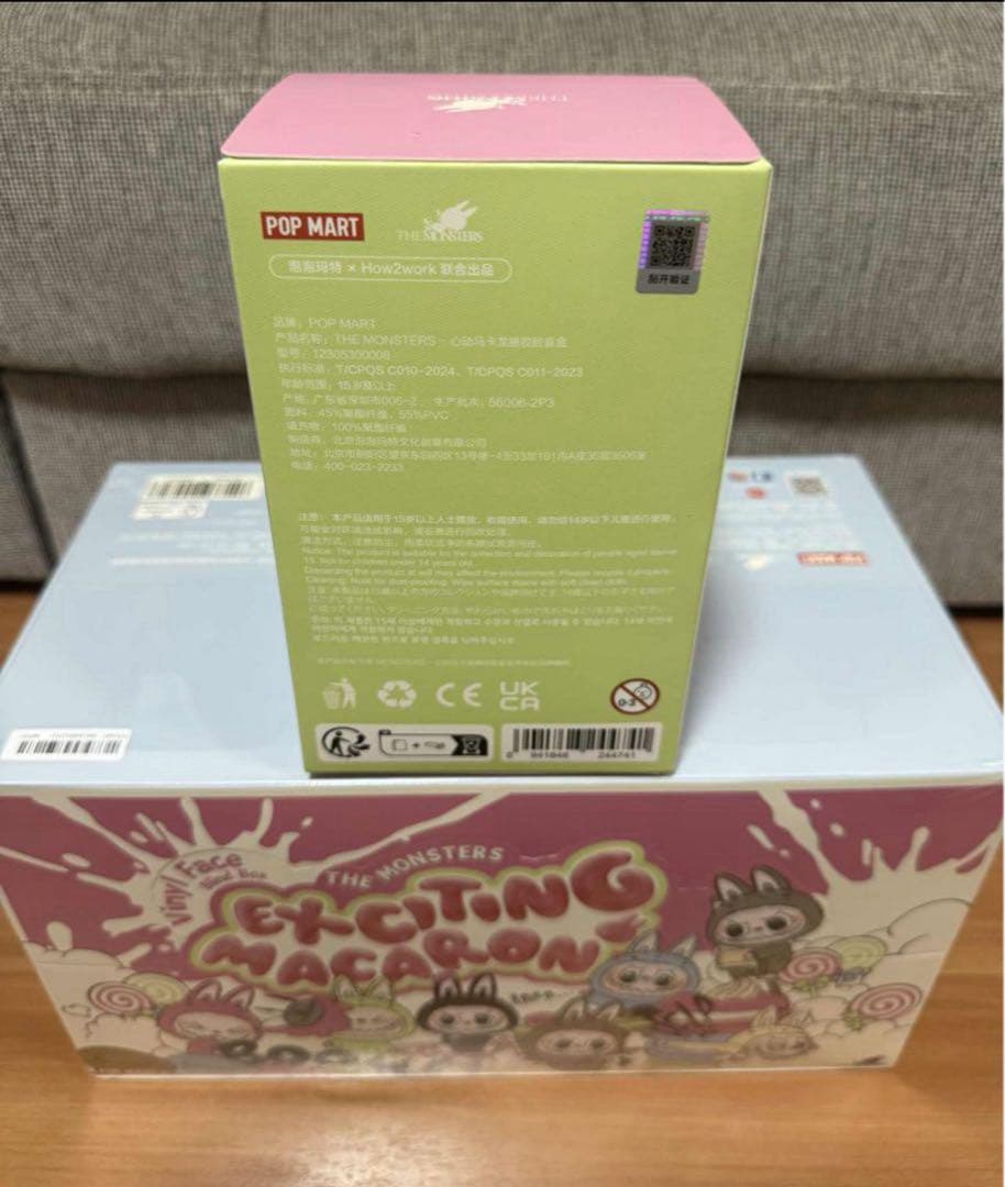 正規品 未開封LABUBUラブブ Macaronマカロン ぬいぐるみ