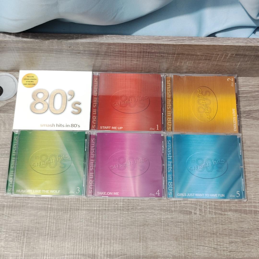 【音楽】 smash hits in 80's 5枚組 BOX 洋楽 名曲 伝説