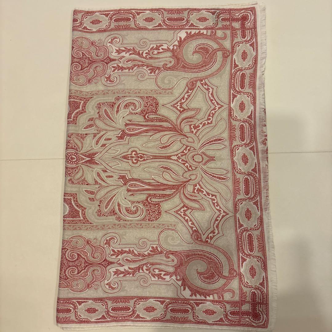 ETRO エトロ ペイズリー ストール ショール